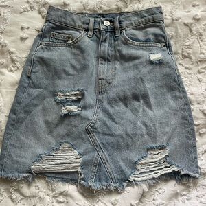 H&M denim skirt